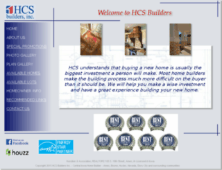 hcsbuilders.com screenshot