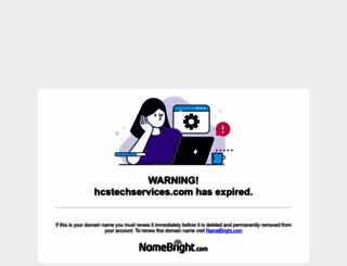 hcstechservices.com screenshot