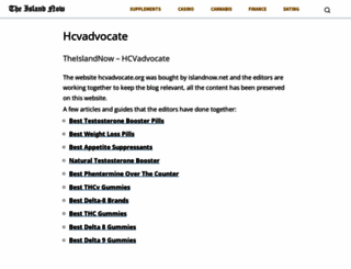 hcvadvocate.org screenshot