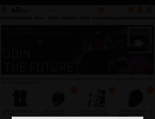 hdb-schweiss-shop.de screenshot
