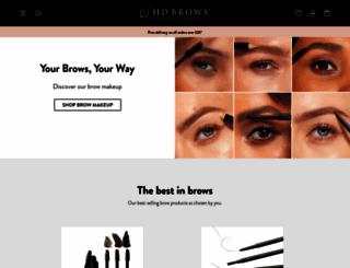 hdbrows.com screenshot