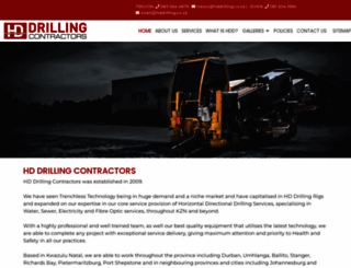 hddrilling.co.za screenshot