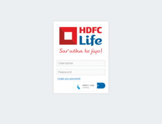 hdfcstandardlifeinsurance.info screenshot