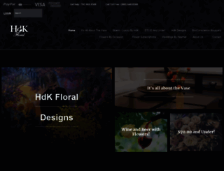 hdkfloral.com screenshot