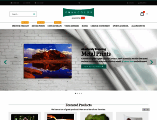 hdmetalprints.com screenshot