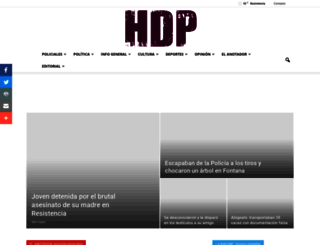hdpnoticias.com.ar screenshot