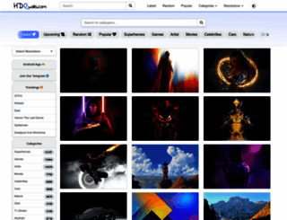 hdqwalls.com screenshot