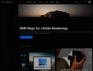 hdrmaps.com screenshot