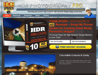 hdrphotographypro.com screenshot