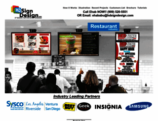 hdsigndesign.com screenshot