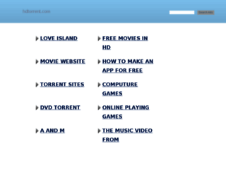 hdtorrent.com screenshot