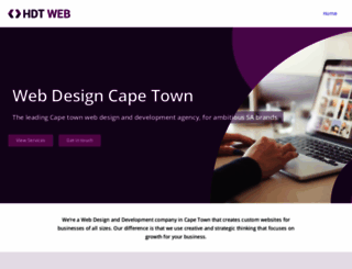 hdtwebdesign.co.za screenshot