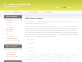 hdvideoconverter.net screenshot