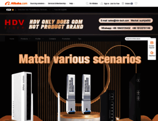 hdvtech.en.alibaba.com screenshot