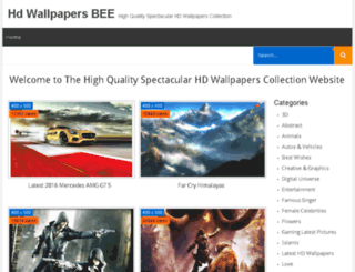 hdwallpapersbee.com screenshot