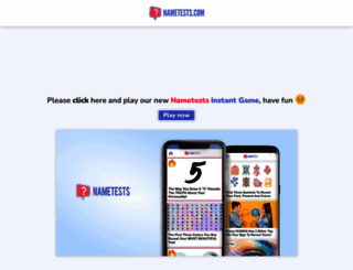 he.nametests.com screenshot