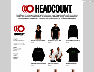 headcount.storenvy.com screenshot