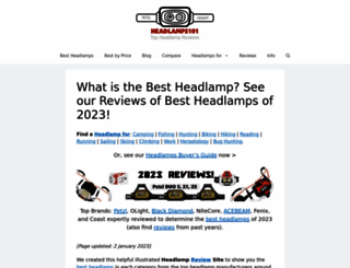 headlamps101.com screenshot