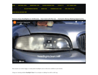 headlightclean.net screenshot