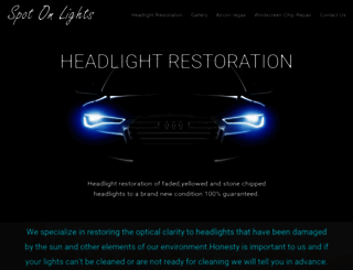 headlightrestore.co.za screenshot