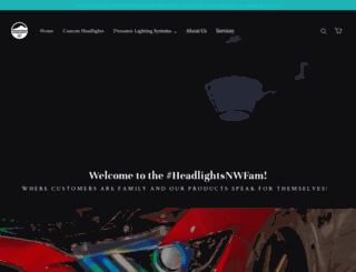 headlightsnw.com screenshot