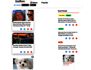 headlinepolitics.com screenshot
