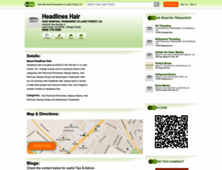 headlines-hair-ca.hub.biz screenshot