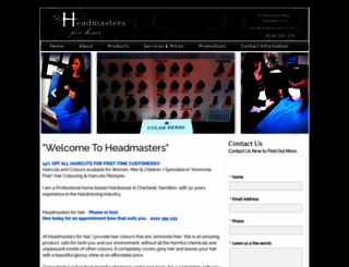 headmasters.co.nz screenshot