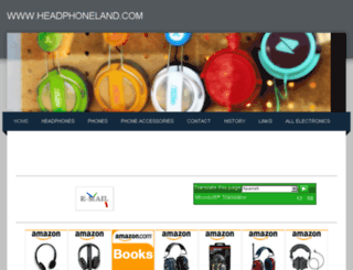 headphoneland.com screenshot
