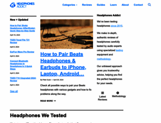 headphonesaddict.com screenshot