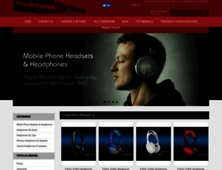headphonestopshop.com screenshot