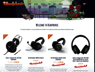 headphonic.com.au screenshot