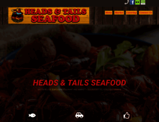 headsandtailsseafood.com screenshot
