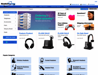 headsetexperts.com screenshot