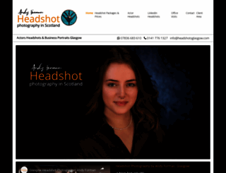headshotsglasgow.com screenshot