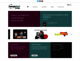 headstartdesign.co.uk screenshot