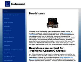 headstones.net screenshot