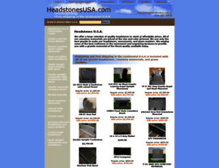 headstonesusa.com screenshot