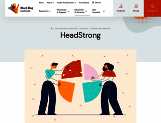 headstrong.org.au screenshot