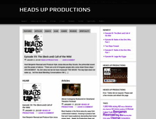 headsupproductions.wordpress.com screenshot