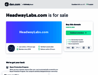 headwaylabs.com screenshot
