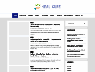 healcure.org screenshot