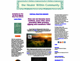 healerwithin.com screenshot