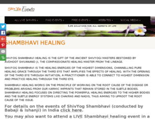 healing.shivyogindiaevents.com screenshot
