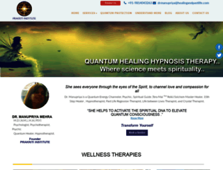 healingandpastlife.com screenshot