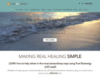 healingbioenergy.com screenshot