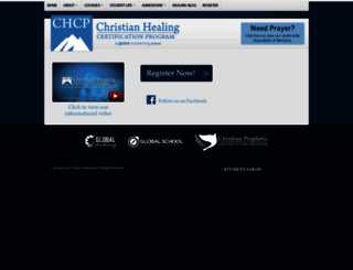 healingcertification.com screenshot