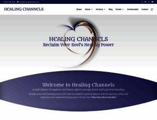 healingchannels.com screenshot