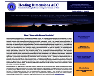 healingdimensions.com screenshot