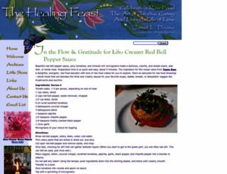 healingfeast.com screenshot